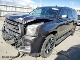 2016 GMC Yukon XL SLT with VIN 1GKS2GKC1GR464489, listed as a Copart auction lot 47466445 with NaN miles and Salvage Title. Bid and sale history available at carsss.com. Image 1.