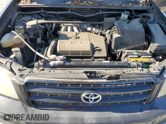 2001 Toyota Highlander with VIN JTEGF21AX10013948, listed as a Copart auction lot 46531415 with 198,072 mi miles and Salvage title. Bid and sale history available at DreamBid. Image 13.