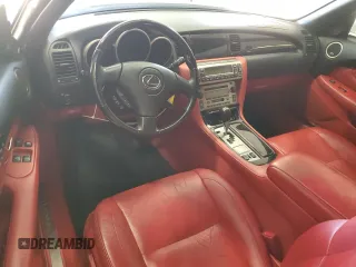 2007 Lexus SC 430 with VIN JTHFN45Y879012287, listed as a Copart auction lot 84038734 with 80,308 mi miles and Salvage Title. Bid and sale history available at DreamBid. Image 8.