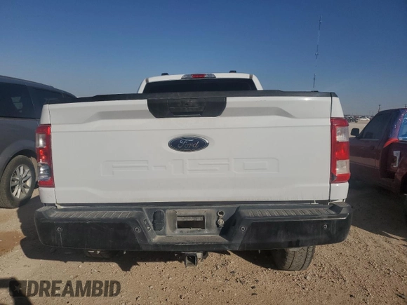 2023 Ford F-150 XL with VIN 1FTFW1E53PKF03975, listed as a Copart auction lot 88258705 with 41,313 mi miles and Salvage Title. Bid and sale history available at carsss.com. Image 6.