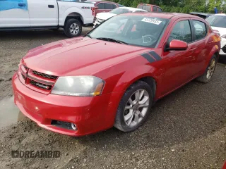 2013 Dodge Avenger R/T with VIN 1C3CDZBG0DN586261, listed as a Copart auction lot 43729933 with 127,434 mi miles and Salvage Title. Bid and sale history available at carsss.com. Image 1.