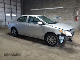 2009 Toyota Corolla with VIN JTDBL40E39J010838, listed as a Copart auction lot 54201045 with 75,290 mi miles and Salvage Title. Bid and sale history available at carsss.com. Image 4.
