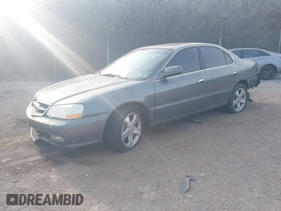 2003 Acura TL Type S with VIN 19UUA56813A087951, listed as a IAAI auction lot 41780617 with 106,898 mi miles. Bid and sale history available at carsss.com. Image 2.