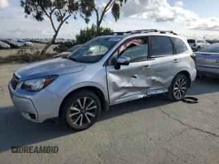 2017 Subaru Forester Touring with VIN JF2SJGWC3HH584750, listed as a Copart auction lot 54520155 with 96,839 mi miles and Salvage title. Bid and sale history available at DreamBid. Image 1.