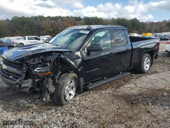 2017 Chevrolet Silverado 1500 LT with VIN 1GCVKREHXHZ159280, listed as a Copart auction lot 85484994 with 134,589 mi miles and Salvage Title. Bid and sale history available at carsss.com. Image 1.