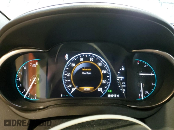 2015 Buick LaCrosse Premium II with VIN 1G4GF5G36FF154367, listed as a Copart auction lot 54925515 with 159,948 mi miles and Non Repairable. Bid and sale history available at DreamBid. Image 9.