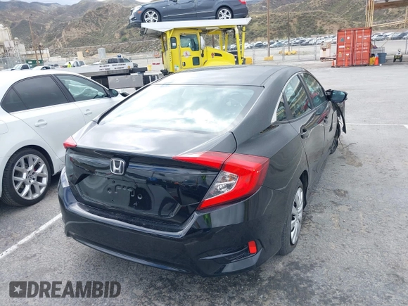 2016 Honda Civic Sedan LX with VIN 2HGFC2F53GH520801, listed as a IAAI auction lot 41788490 with 77,406 mi miles. Bid and sale history available at carsss.com. Image 4.