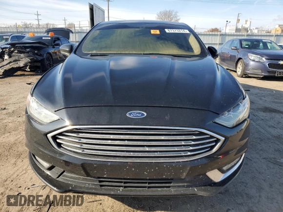 2017 Ford Fusion SE with VIN 3FA6P0H74HR331866, listed as a Copart auction lot 87373214 with 0 mi miles and Non Repairable. Bid and sale history available at carsss.com. Image 5.