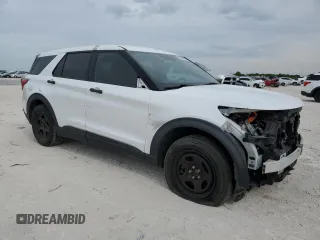 2021 Ford Police Interceptor Utility z VIN 1FM5K8AW4MNA01237, wystawiony jako Copart lot #48664315 z przebiegiem Nie podano mil oraz Nie do naprawy. Historia ofert i sprzedaży dostępna na DreamBid. Obrazek 4.