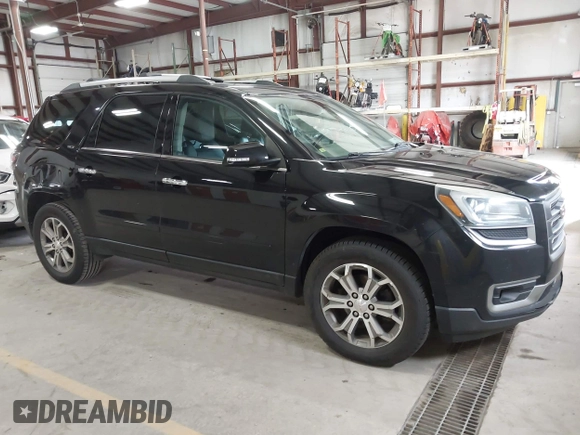 2016 GMC Acadia SLT with VIN 1GKKVRKD1GJ128920, listed as a IAAI auction lot 41897743 with 166,673 mi miles. Bid and sale history available at carsss.com. Image 1.