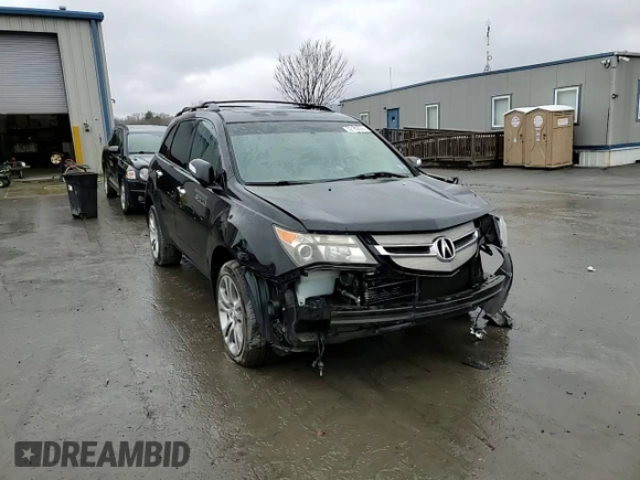 2007 Acura MDX Technology with VIN 2HNYD28497H536410, listed as a Copart auction lot 52155855 with 176,016 mi miles and Salvage Title. Bid and sale history available at DreamBid. Image 11.