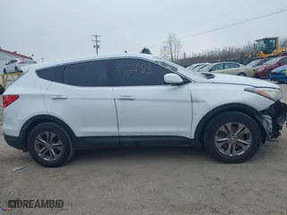 2013 Hyundai Santa Fe Sport with VIN 5XYZTDLB4DG017242, listed as a IAAI auction lot 41616381 with 146,169 mi miles. Bid and sale history available at carsss.com. Image 13.