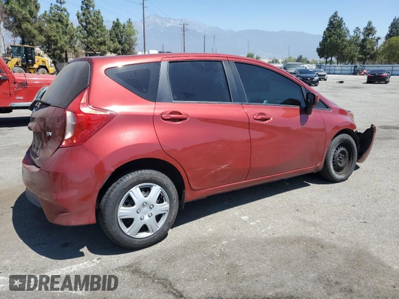 2017 Nissan Note SV with VIN 3N1CE2CP4HL361445, listed as a Copart auction lot 64514415 with 91,521 mi miles and Salvage title. Bid and sale history available at DreamBid. Image 3.