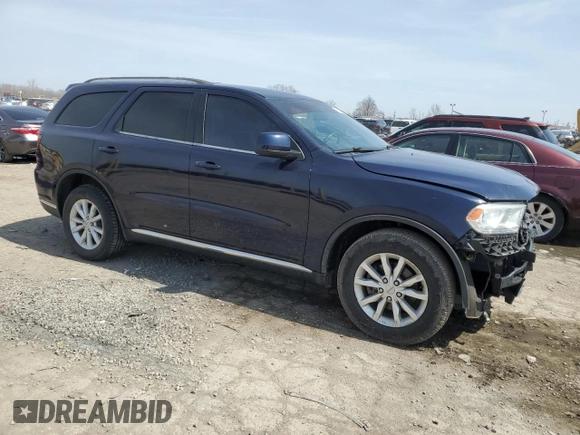 2014 Dodge Durango SXT with VIN 1C4RDJAGXEC590226, listed as a Copart auction lot 51309025 with 105,521 mi miles and Non repairable. Bid and sale history available at DreamBid. Image 4.