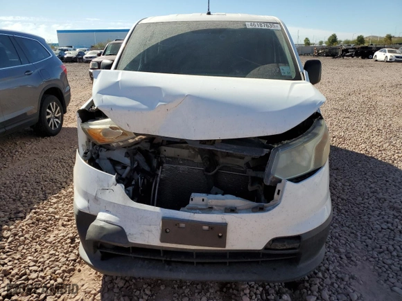 2015 Chevrolet City Express Cargo Van LS with VIN 3N63M0YN7FK699529, listed as a Copart auction lot 46187635 with 122,193 mi miles and Salvage Title. Bid and sale history available at carsss.com. Image 5.