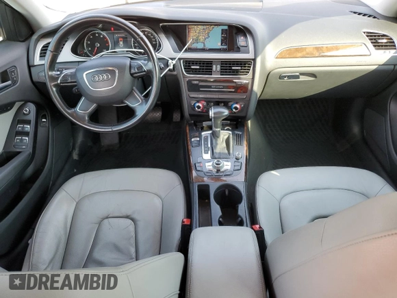 2013 Audi A4 Premium Plus with VIN WAUFFAFL8DN024911, listed as a Copart auction lot 61891325 with 167,841 mi miles and Salvage title. Bid and sale history available at DreamBid. Image 8.