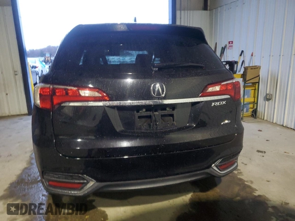 2016 Acura RDX Tech Pkg with VIN 5J8TB4H5XGL021401, listed as a Copart auction lot 81552974 with 79,327 mi miles and Salvage Title. Bid and sale history available at carsss.com. Image 6.