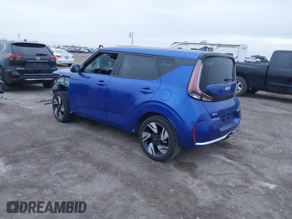 2023 Kia Soul GT-Line with VIN KNDJ53AU7P7210816, listed as a IAAI auction lot 41440505 with 1,536 mi miles. Bid and sale history available at carsss.com. Image 3.