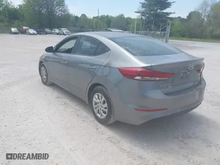 2018 Hyundai Elantra SE with VIN KMHD74LF1JU477482, listed as a IAAI auction lot 42067227 with 143,901 mi miles. Bid and sale history available at carsss.com. Image 3.