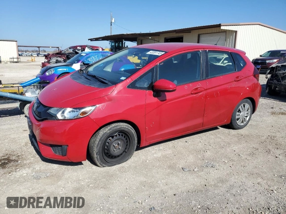 2016 Honda Fit LX with VIN JHMGK5H53GX010415, listed as a Copart auction lot 43381745 with 76,057 mi miles and Salvage Title. Bid and sale history available at carsss.com. Image 1.
