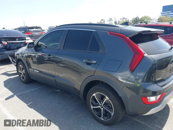 2023 Kia Niro EX with VIN KNDCR3LE3P5051369, listed as a IAAI auction lot 41959011 with 54,451 mi miles. Bid and sale history available at carsss.com. Image 14.