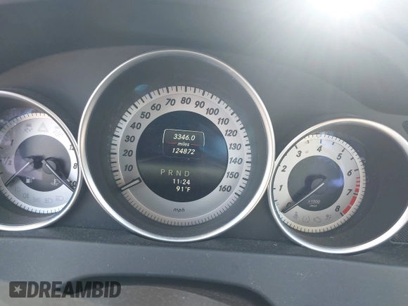 2014 Mercedes-Benz C-Class C 250 with VIN WDDGJ4HBXEG296917, listed as a IAAI auction lot 42068339 with 124,872 mi miles. Bid and sale history available at carsss.com. Image 7.
