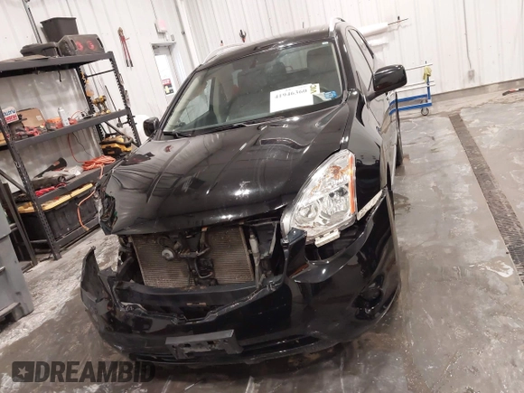 2013 Nissan Rogue S with VIN JN8AS5MV1DW135156, listed as a IAAI auction lot 41946360 with 122,952 mi miles and . Bid and sale history available at DreamBid. Image 13.