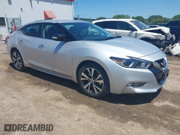 2016 Nissan Maxima SV z VIN 1N4AA6AP4GC434730, wystawiony jako IAAI lot #42231308 z przebiegiem 42 239 mil mil oraz . Historia ofert i sprzedaży dostępna na DreamBid. Obrazek 1.