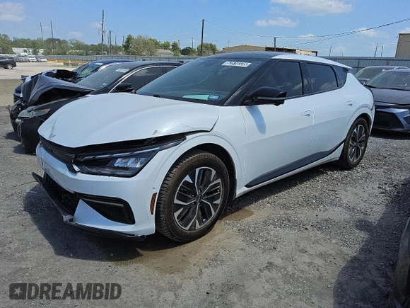 2023 Kia EV6 GT-Line with VIN KNDC44LA4P5101245, listed as a Copart auction lot 52510335 with 7,415 mi miles and Clean Title. Bid and sale history available at DreamBid. Image 1.