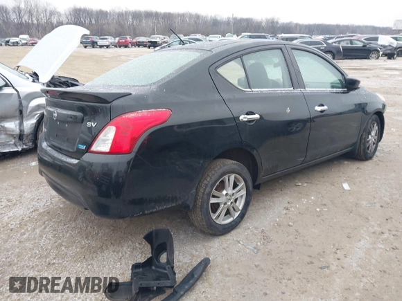 2016 Nissan Versa SV with VIN 3N1CN7AP7GL854440, listed as a IAAI auction lot 41510489 with 61,405 mi miles. Bid and sale history available at carsss.com. Image 4.
