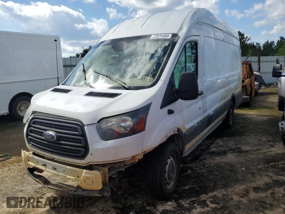 2016 Ford Transit Cargo with VIN 1FTBW3XM6GKB53904, listed as a Copart auction lot 72575404 with Not Provided miles and Salvage Title. Bid and sale history available at DreamBid. Image 1.