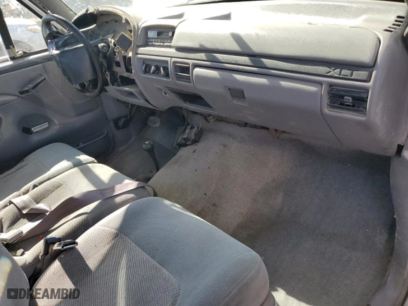1997 Ford F-250 HD with VIN 1FTHF26F4VEA21095, listed as a Copart auction lot 71934824 with 214,047 mi miles and Salvage Title. Bid and sale history available at carsss.com. Image 8.