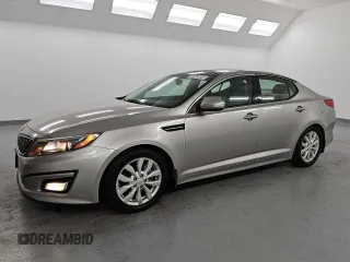 2015 Kia Optima EX z VIN 5XXGN4A79FG412296, wystawiony jako Copart lot #60649895 z przebiegiem 97 838 mil mil oraz Czysty tytuł • Clean title. Historia ofert i sprzedaży dostępna na DreamBid. Obrazek 1.