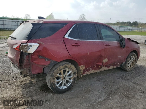 2021 Chevrolet Equinox LT with VIN 2GNAXKEV2M6147151, listed as a Copart auction lot 48961275 with 0 mi miles and Salvage Title. Bid and sale history available at carsss.com. Image 3.