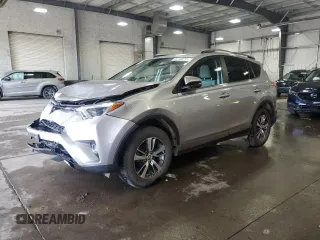 2018 Toyota RAV4 XLE with VIN 2T3RFREV4JW769922, listed as a Copart auction lot 61146795 with 85,455 mi miles and Salvage title. Bid and sale history available at DreamBid. Image 1.