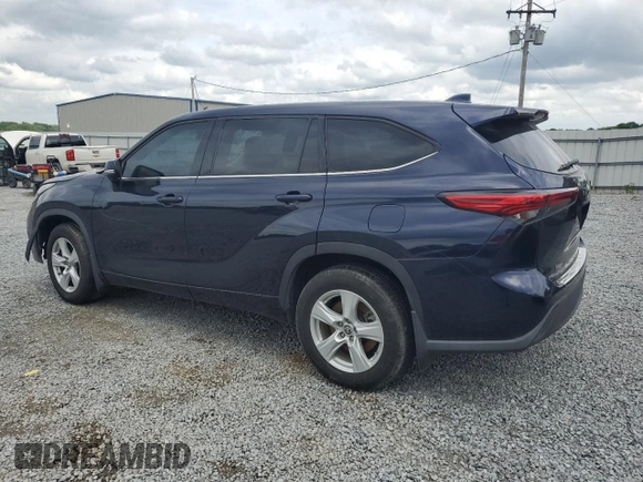 2020 Toyota Highlander LE with VIN 5TDBZRBH8LS012906, listed as a Copart auction lot 54832115 with 68,673 mi miles and Clean title. Bid and sale history available at DreamBid. Image 2.