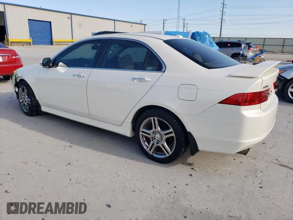 2008 Acura TSX with VIN JH4CL96868C017318, listed as a Copart auction lot 63731945 with 214,248 mi miles and Salvage title. Bid and sale history available at DreamBid. Image 2.