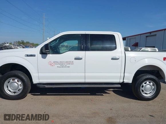 2020 Ford F-150 XL with VIN 1FTEW1E47LKD08149, listed as a IAAI auction lot 41759996 with 55,476 mi miles. Bid and sale history available at carsss.com. Image 15.