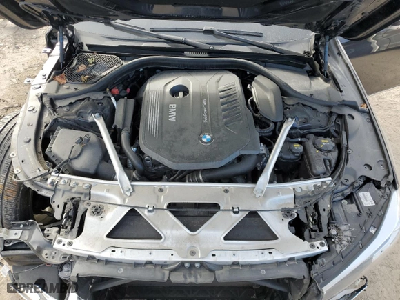 2019 BMW 7 Series 740i xDrive with VIN WBA7E4C56KGV28714, listed as a Copart auction lot 40600324 with 56,011 mi miles and Salvage Title. Bid and sale history available at carsss.com. Image 11.