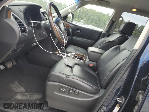 2015 Infiniti QX80 with VIN JN8AZ2NC6F9371228, listed as a Copart auction lot 70456194 with 95,979 mi miles and Salvage Title. Bid and sale history available at carsss.com. Image 7.