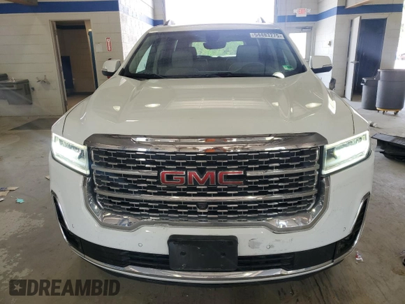 2021 GMC Acadia Denali with VIN 1GKKNPLS8MZ116049, listed as a Copart auction lot 54493275 with 45,867 mi miles and Salvage title. Bid and sale history available at DreamBid. Image 5.