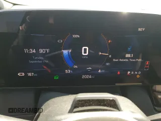 2024 Chevrolet Equinox EV RS z VIN 3GN7DNRP2RS237974, wystawiony jako Copart lot #71756094 z przebiegiem 2024 mil mil oraz Szkody całkowita. Historia ofert i sprzedaży dostępna na DreamBid. Obrazek 9.