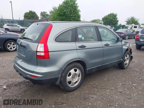 2011 Honda CR-V LX with VIN 5J6RE4H3XBL062631, listed as a IAAI auction lot 42196133 with 166,325 mi miles and . Bid and sale history available at DreamBid. Image 4.