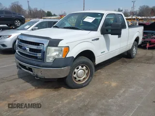 2013 Ford F-150 XL with VIN 1FTFX1ET7DKF44326, listed as a IAAI auction lot 41810428 with 215,491 mi miles and . Bid and sale history available at DreamBid. Image 2.
