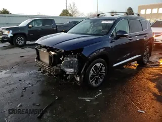 2020 Hyundai Santa Fe SEL with VIN 5NMS3CAA8LH279470, listed as a Copart auction lot 44563235 with 38,159 mi miles and Salvage Title. Bid and sale history available at carsss.com. Image 15.