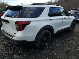 2023 Ford Explorer ST with VIN 1FM5K8GC9PGB78100, listed as a Copart auction lot 52565915 with 14,517 mi miles and Salvage Title. Bid and sale history available at carsss.com. Image 3.