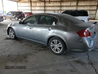 2012 Infiniti G25 Journey with VIN JN1DV6AP4CM810698, listed as a Copart auction lot 72814494 with 163,205 mi miles and Clean Title. Bid and sale history available at carsss.com. Image 2.