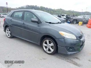 2009 Toyota Matrix S with VIN 2T1LE40E59C011578, listed as a IAAI auction lot 42020925 with 202,977 mi miles. Bid and sale history available at carsss.com. Image 1.