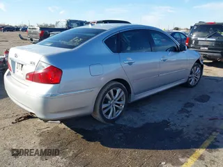 2008 Infiniti M with VIN JNKAY01E28M601307, listed as a IAAI auction lot 41312040 with 159,122 mi miles and . Bid and sale history available at carsss.com. Image 4.
