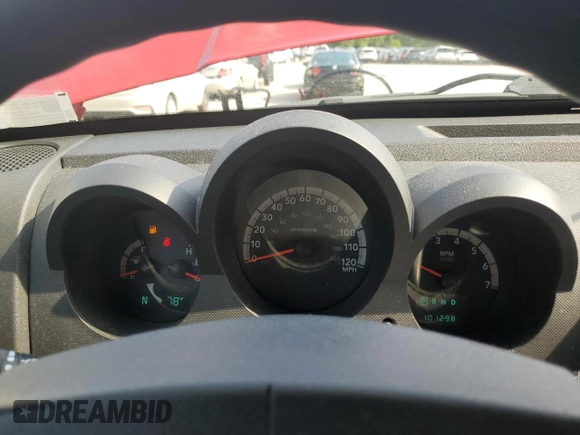 2011 Dodge Nitro Heat with VIN 1D4PU4GKXBW607656, listed as a Copart auction lot 52365495 with 101,298 mi miles and Non repairable. Bid and sale history available at DreamBid. Image 9.